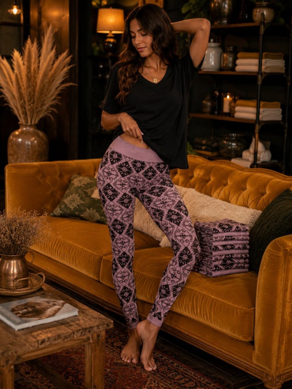 Fleece Lined Stretch Leggings
